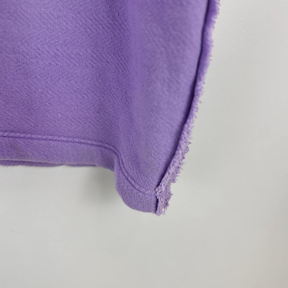 Free People FP Beach Lavender Terry Oversized Pullover Sweatshirt Beach Cover XS - Picture 16 of 16